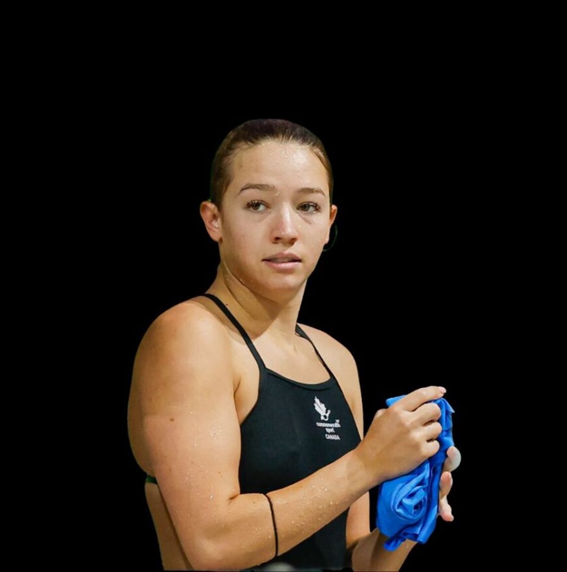 photo of Margo Erlam, Calgary diver